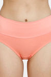 Zivame Anti-Microbial High Rise Full Coverage Tummy Tucker Hipster Panty (Pack of 2) - Multicolor — thumbnail 9